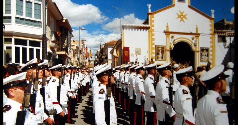 La Infantería de Marina recibe la Mención de Honor en el día del Villazgo de Huércal-Overa