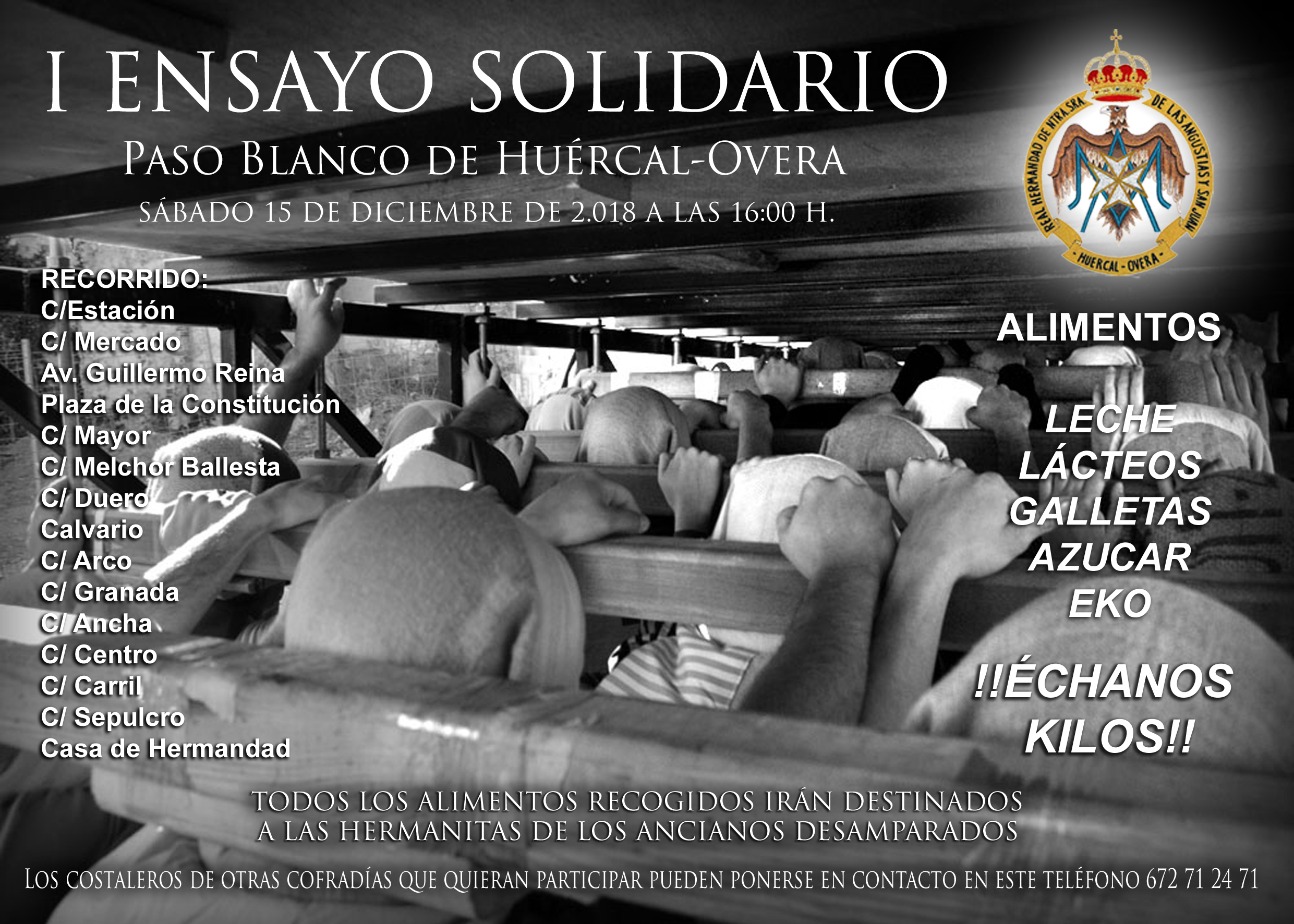 I ENSAYO SOLIDARIO “PASO BLANCO DE HUÉRCAL-OVERA “