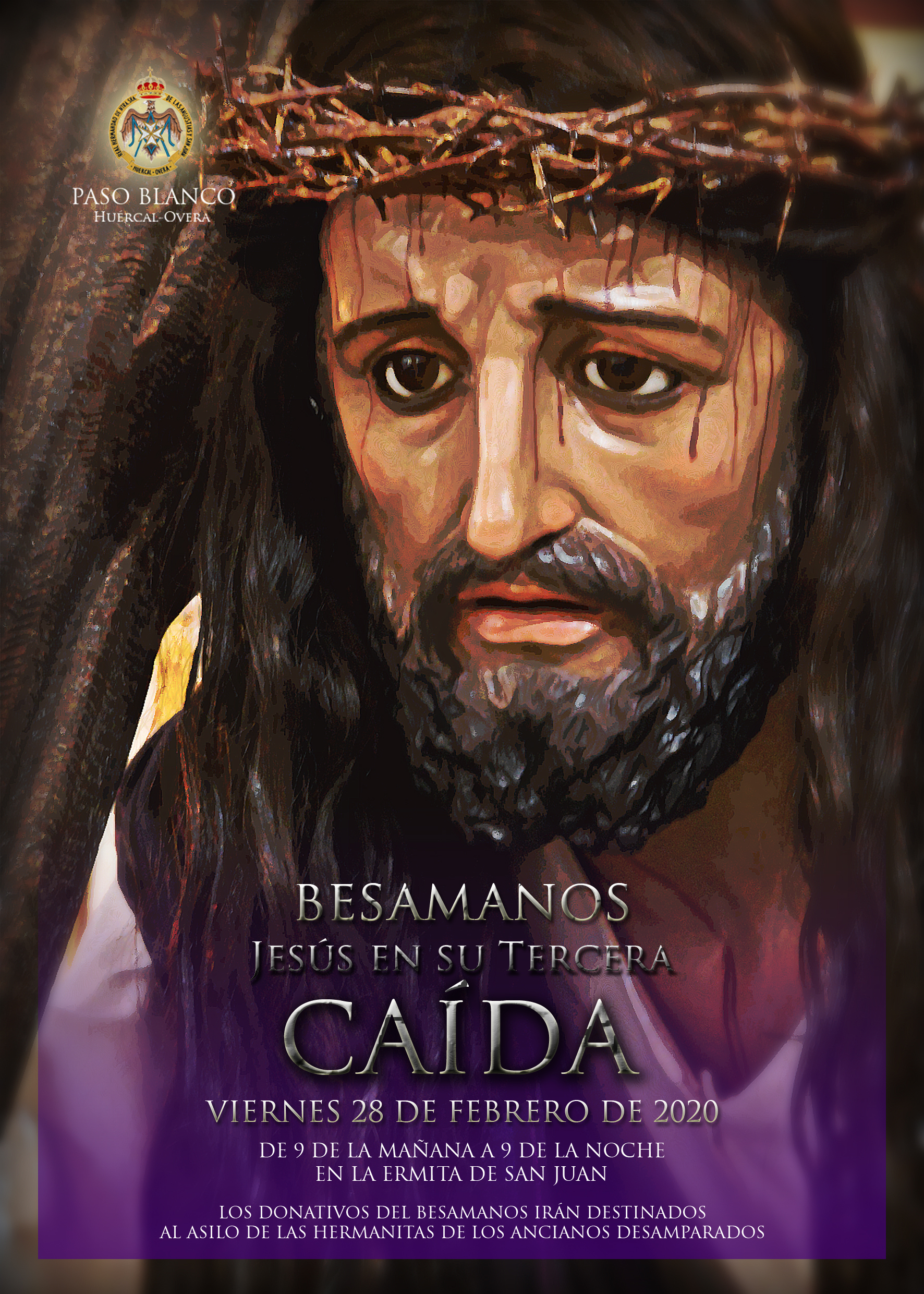 BESAMANOS A JESÚS EN SU TERCERA CAÍDA