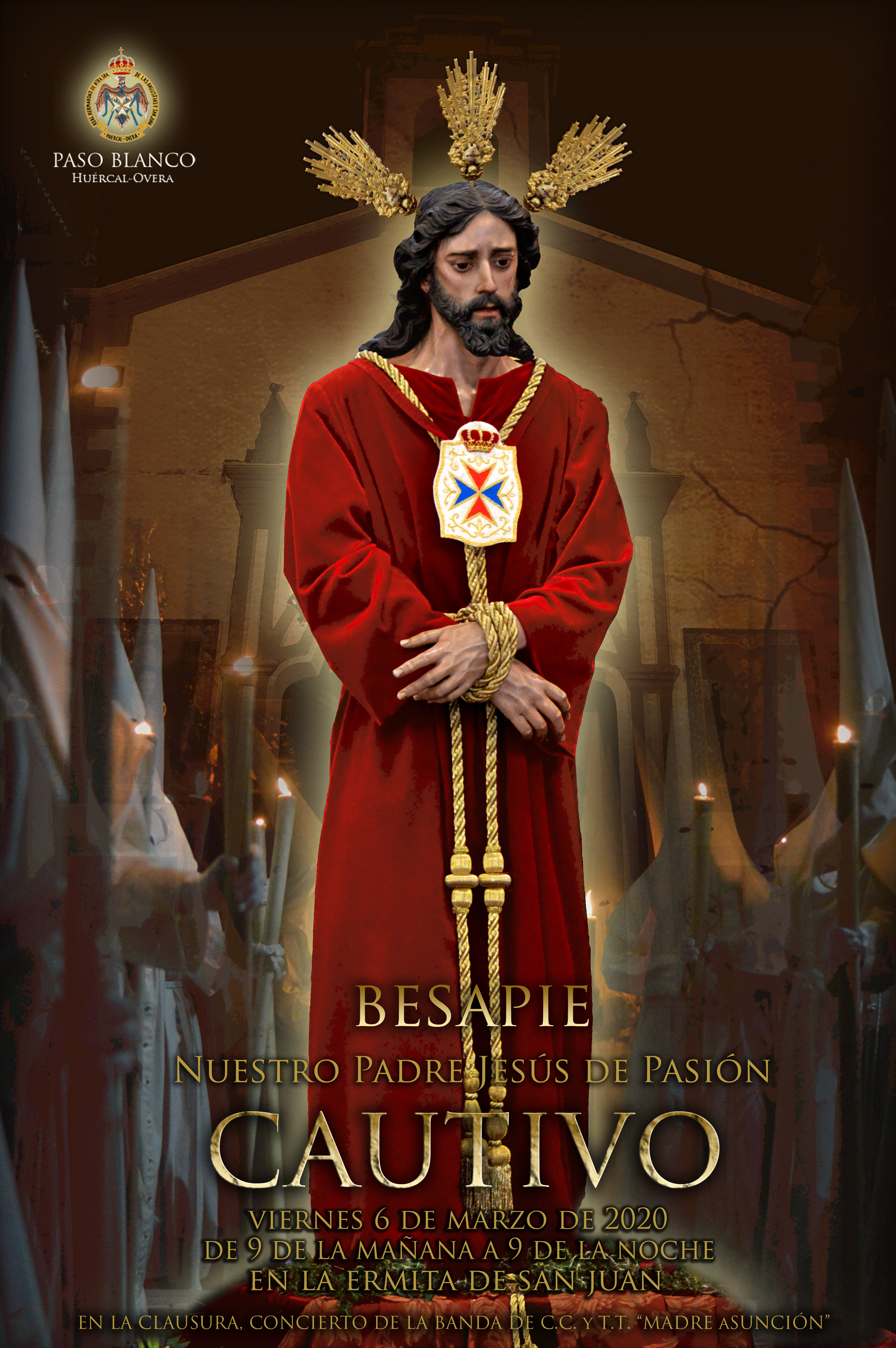 BESAPIE A NUESTRO PADRE JESÚS DE PASIÓN CAUTIVO